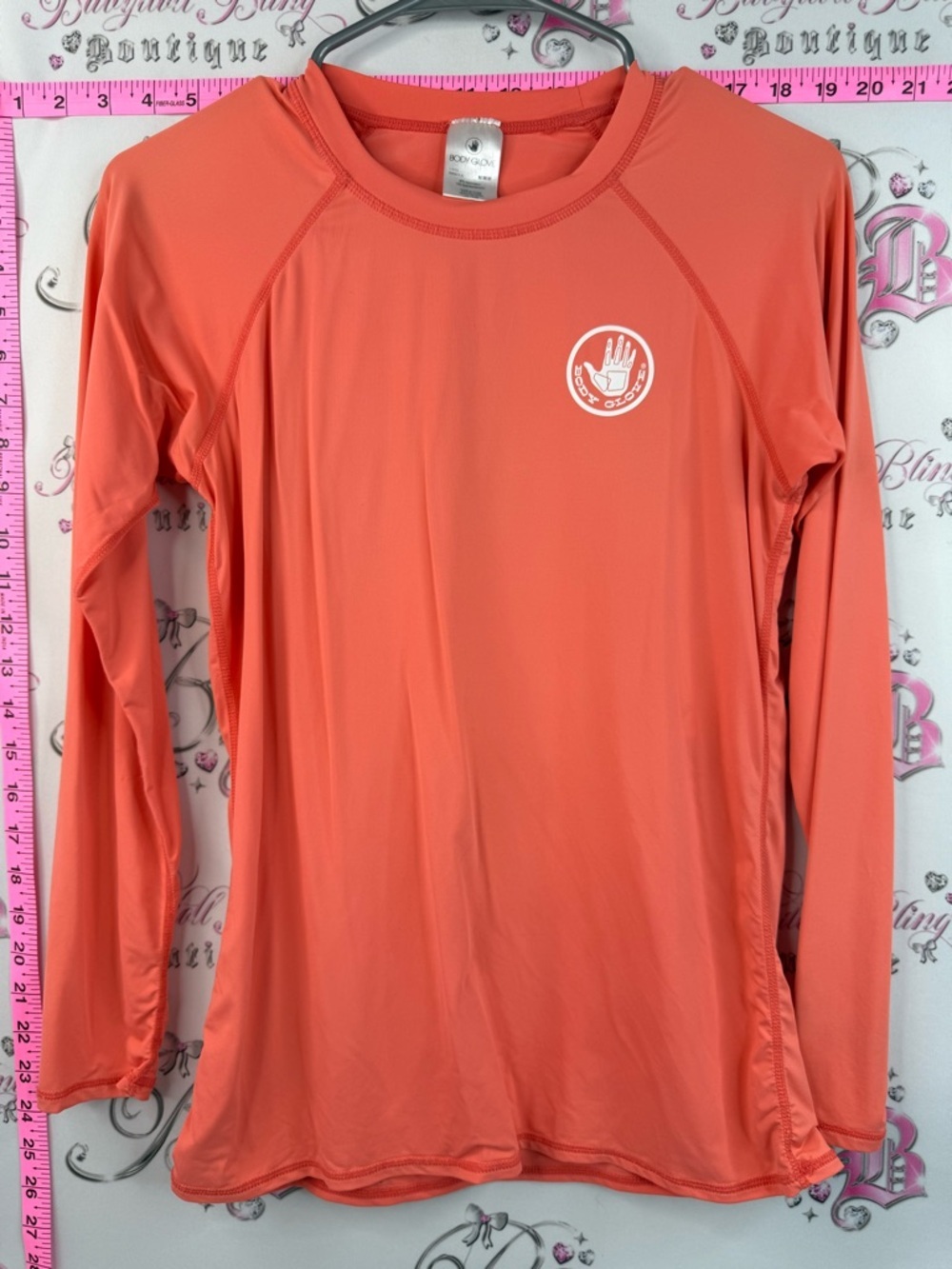 Body Glove rash guard swim beach top outdoor Coral Long-Sleeve Rash Guard